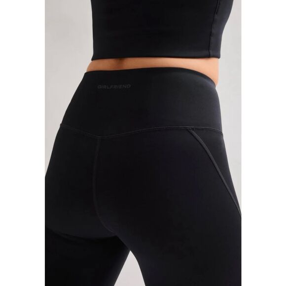 Girlfriend Collective Black Black Compressive High-Rise Legging size XS m12 - Picture 2 of 9